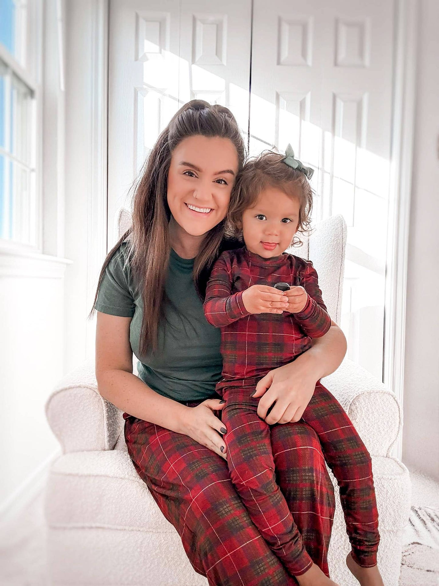 CHRISTMAS PLAID | TWO PIECE SET