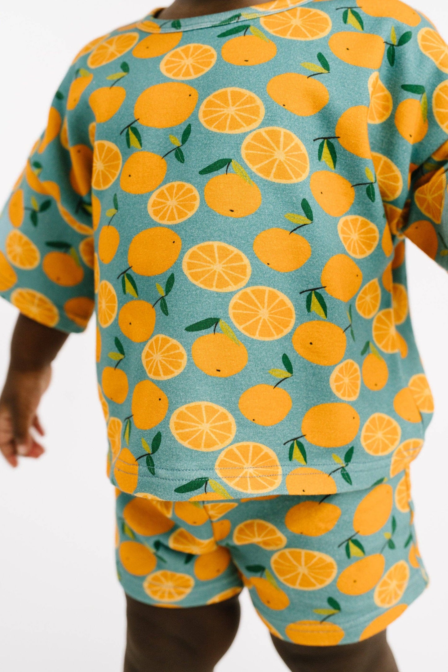 Orange Breeze Slouchy Set