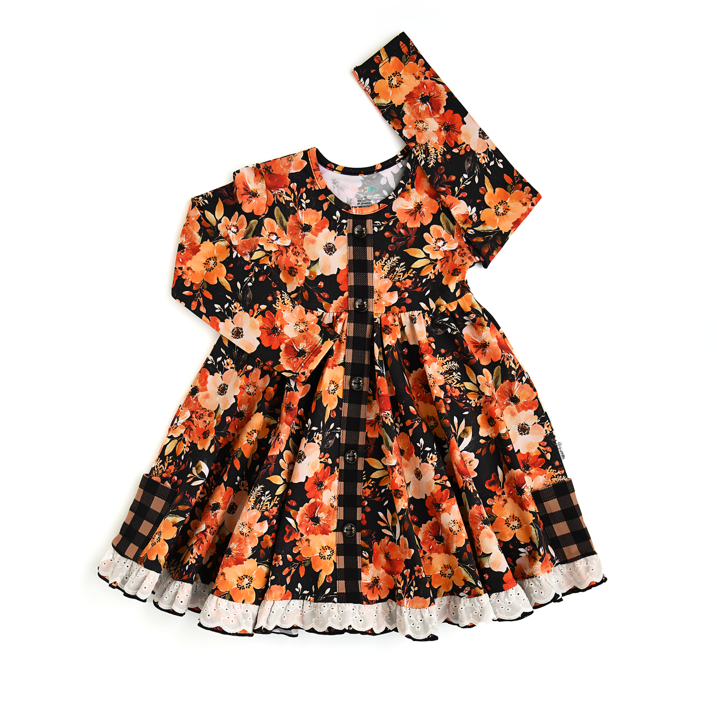 Renee Button Dress