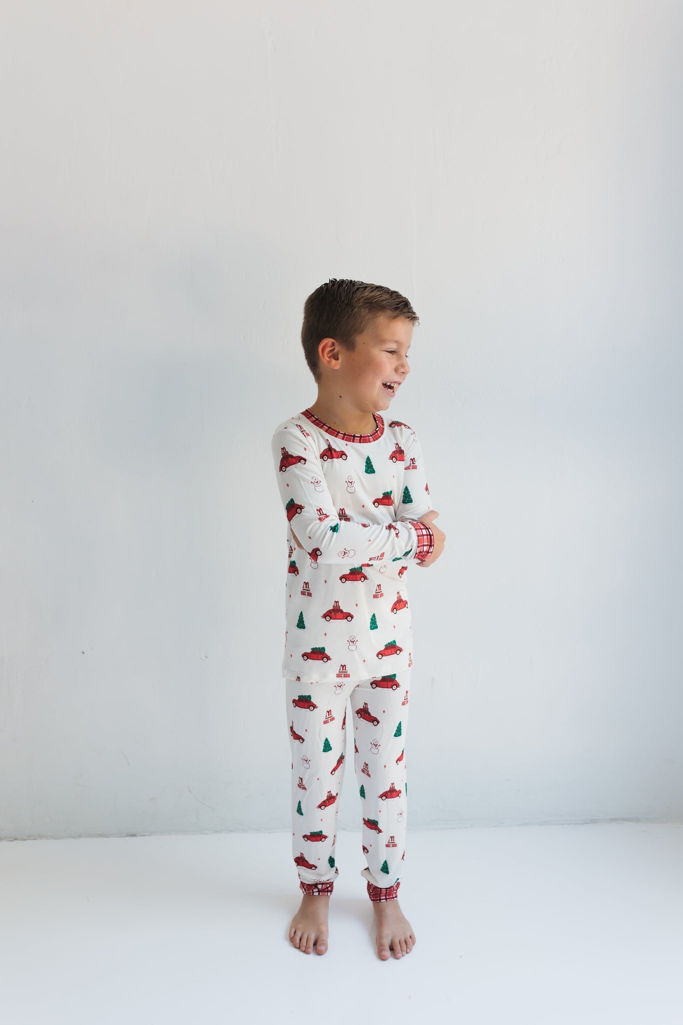 Red Holly Jolly Cruisers Two Piece Set