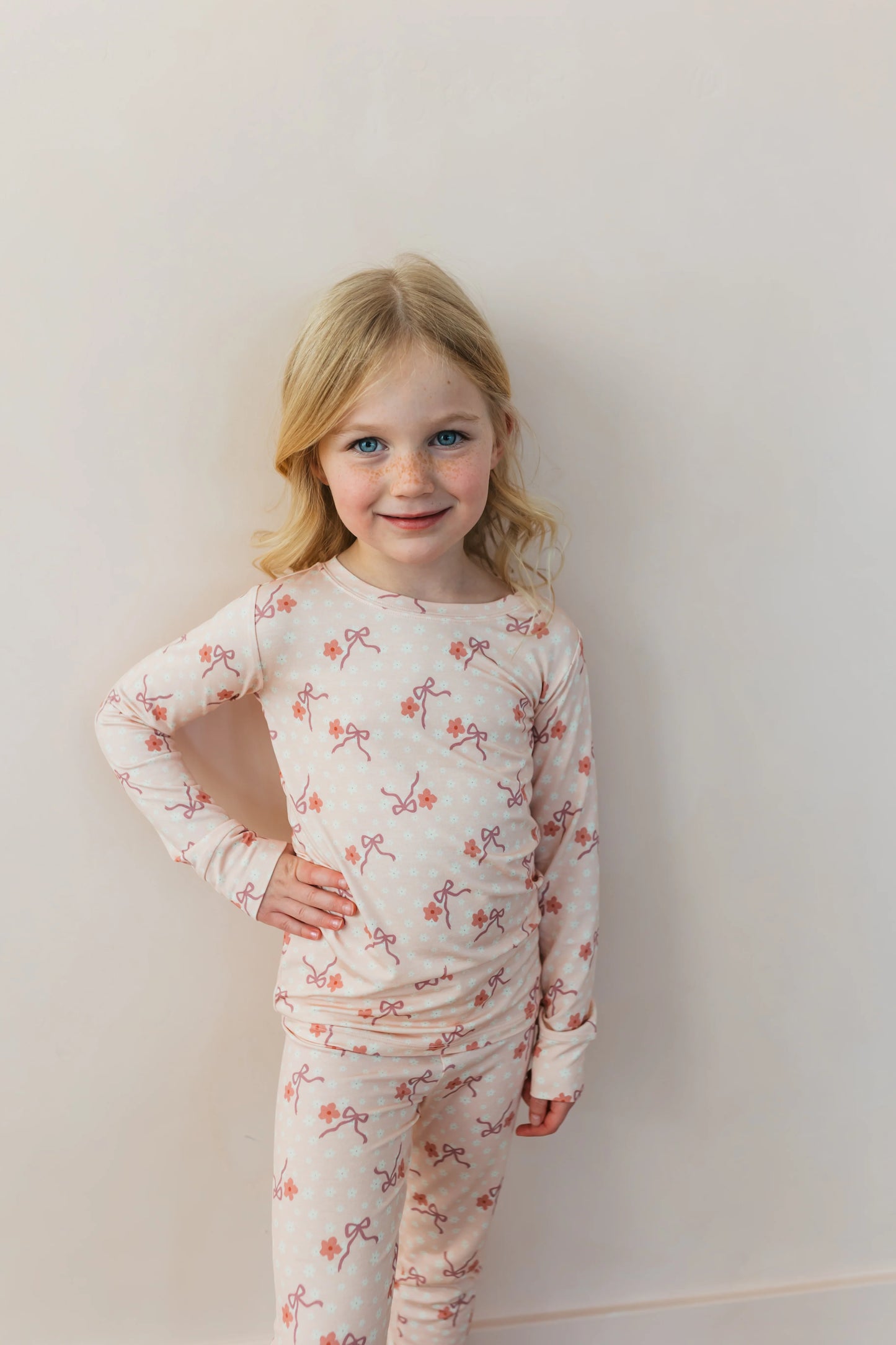 Ditsy Bow 2 Piece Set