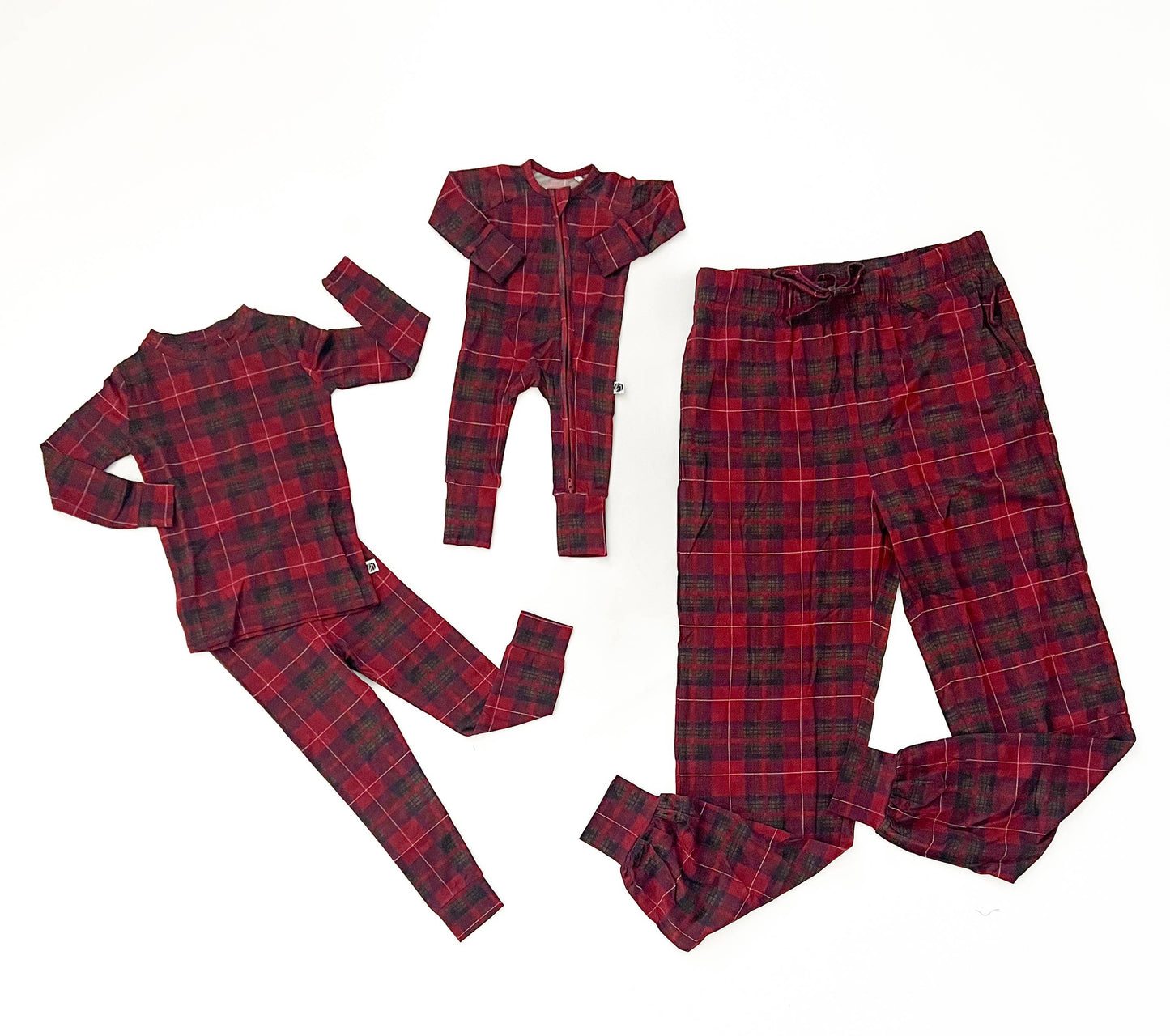 CHRISTMAS PLAID | TWO PIECE SET