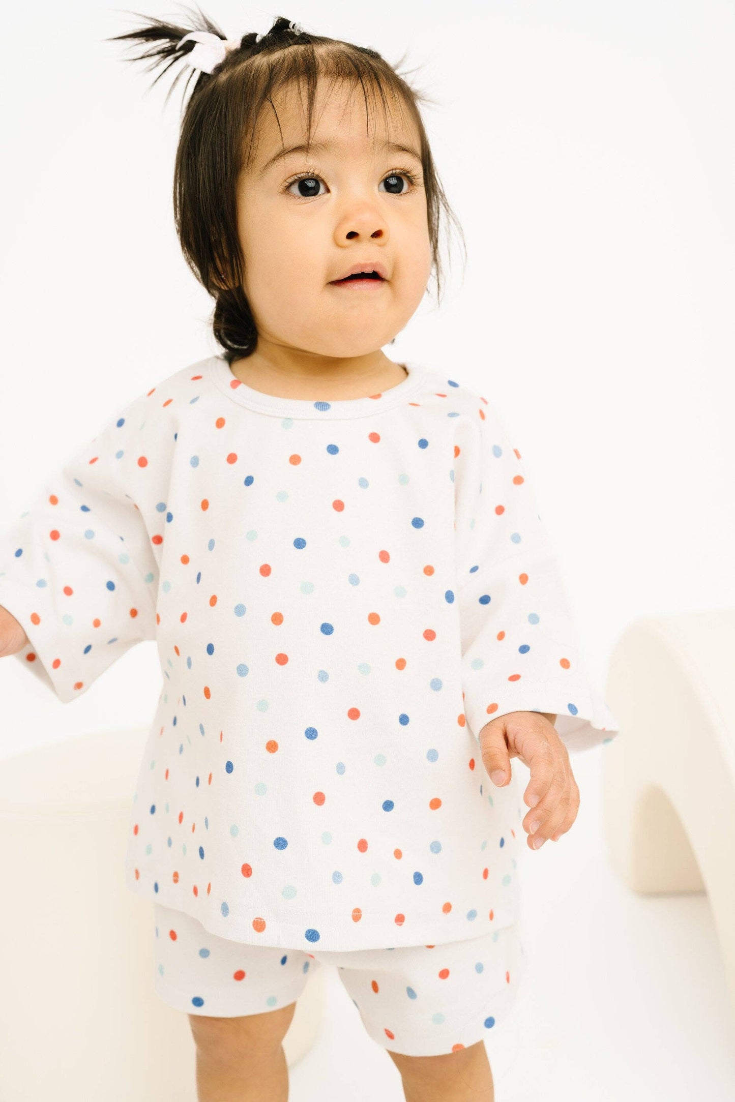 Patriotic Polka Dots Slouchy Set
