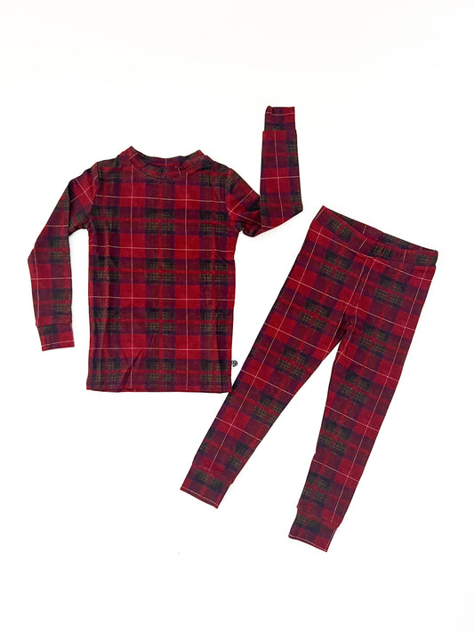 CHRISTMAS PLAID | TWO PIECE SET