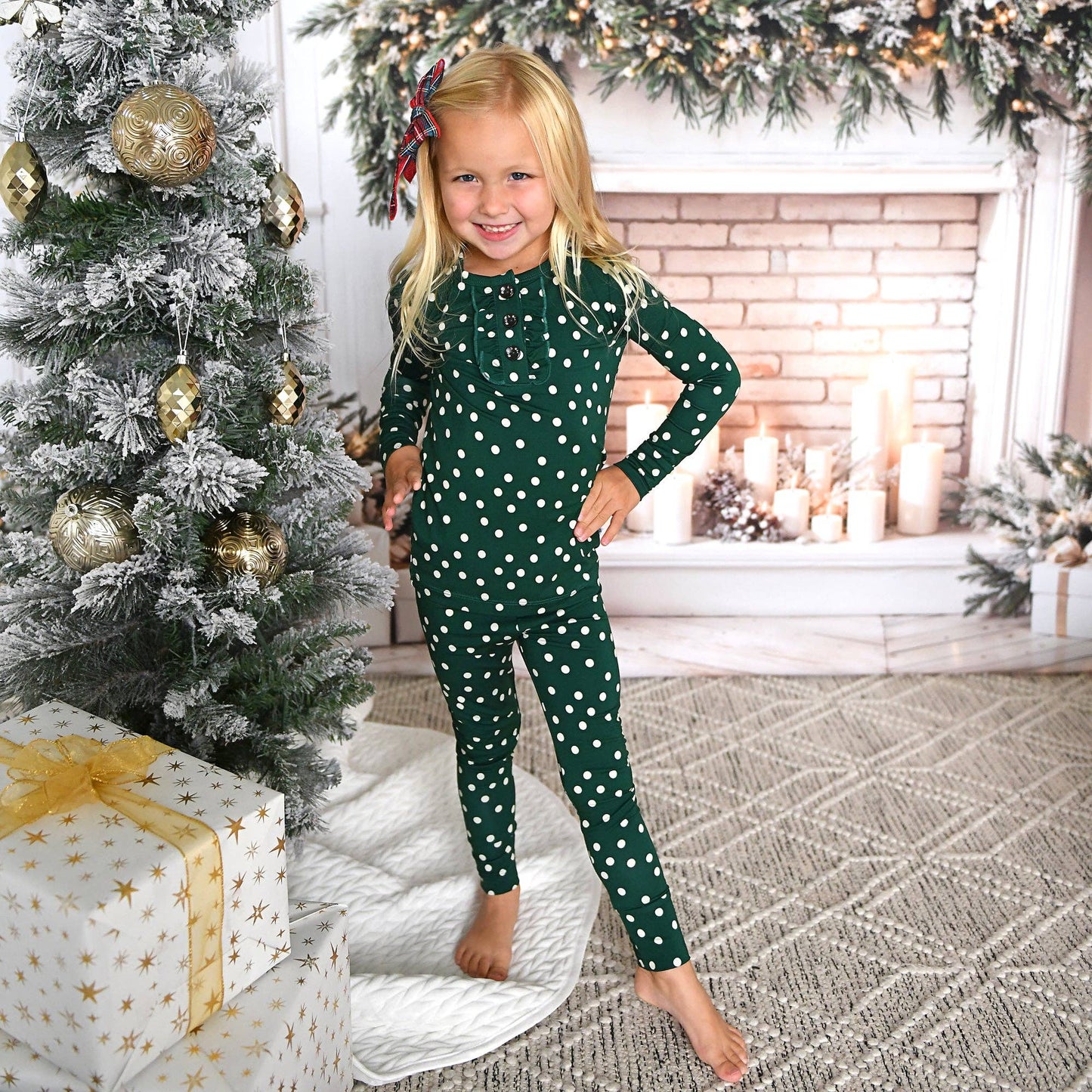 DOTTIE RUFFLE TWO PIECE