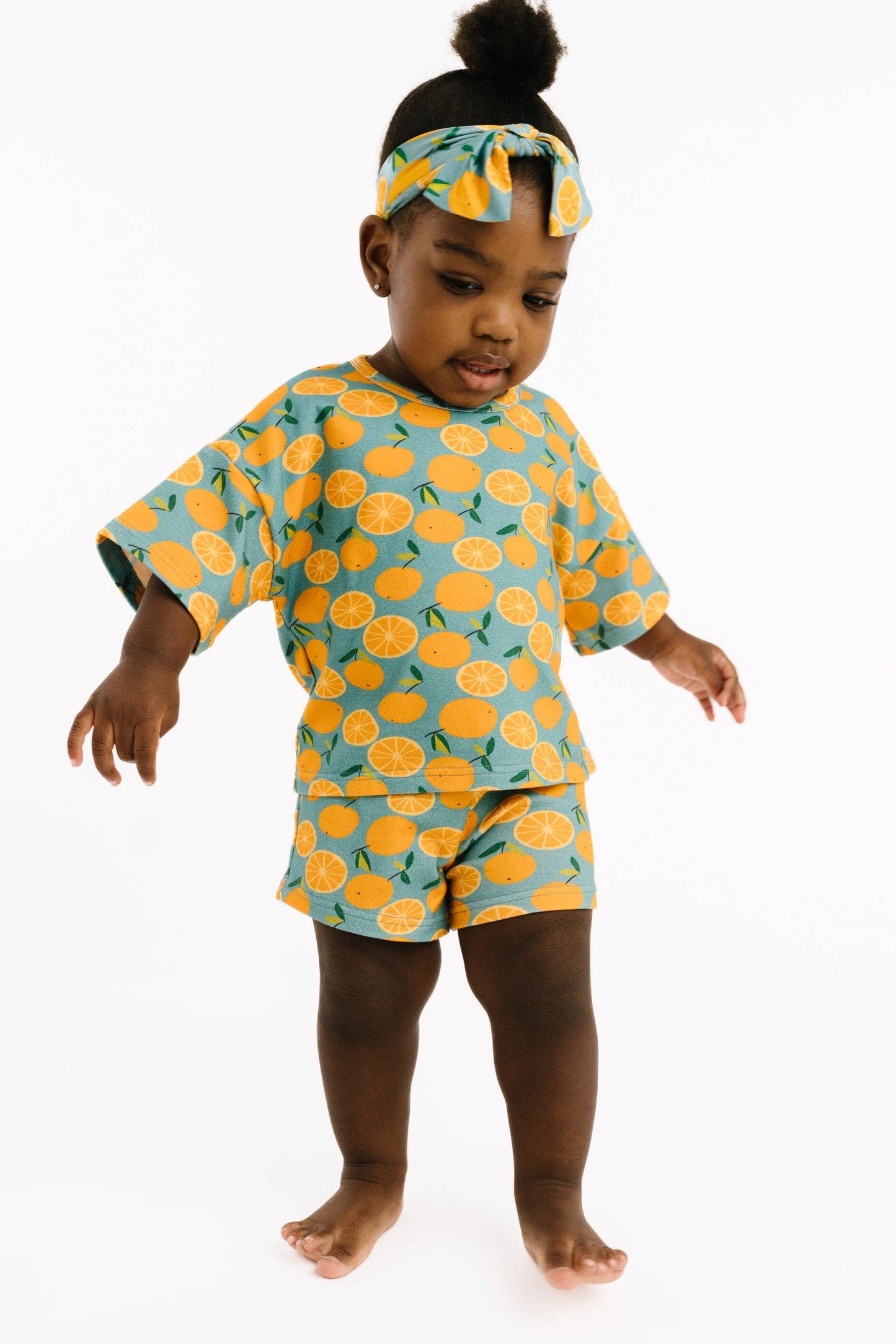 Orange Breeze Slouchy Set