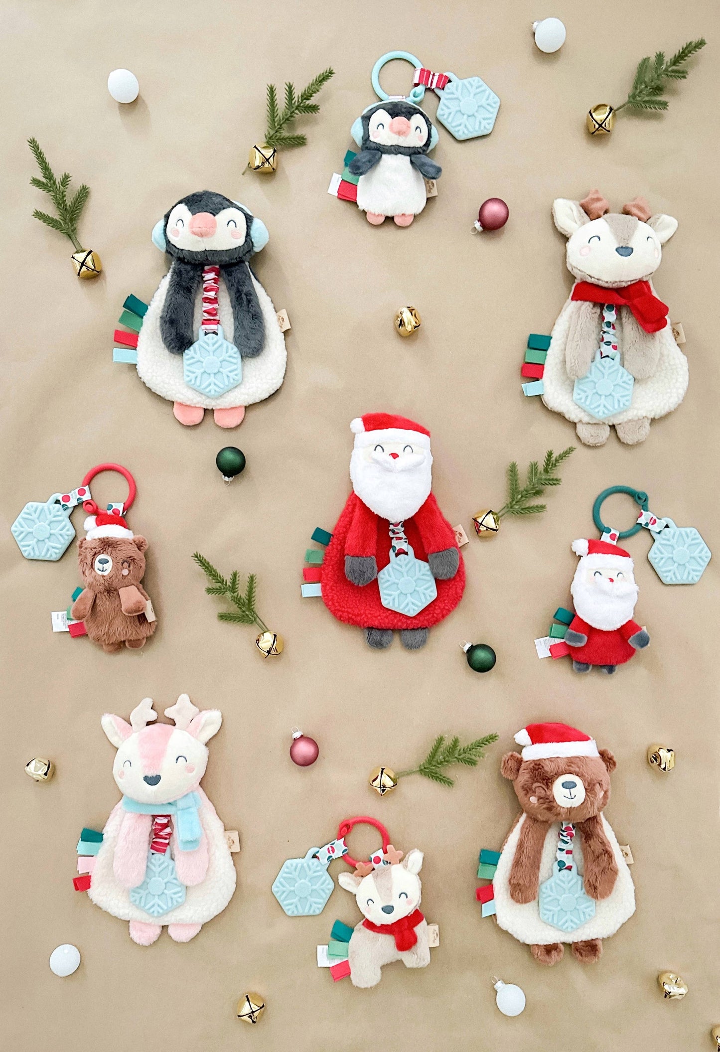 Holiday Itzy Pal™ Plush + Teether