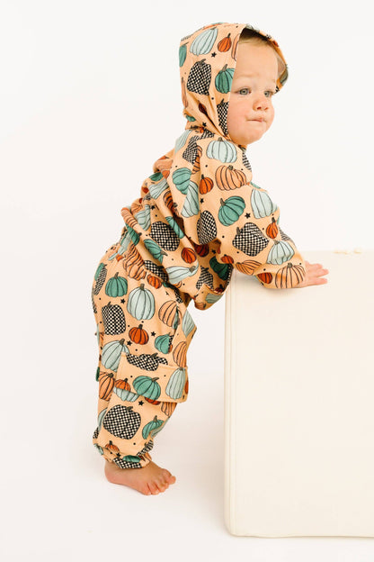 Falling For Pumpkins Cargo Hoodie Set