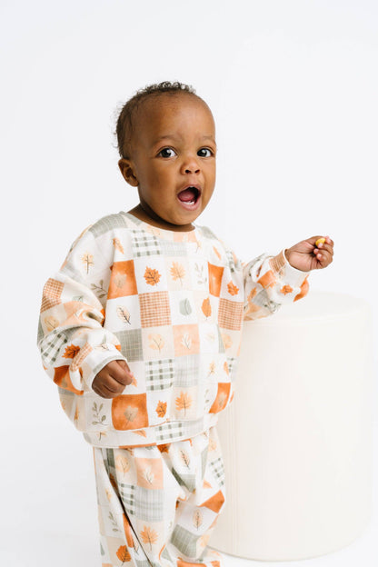 Autumn Patchwork Sweatsuit