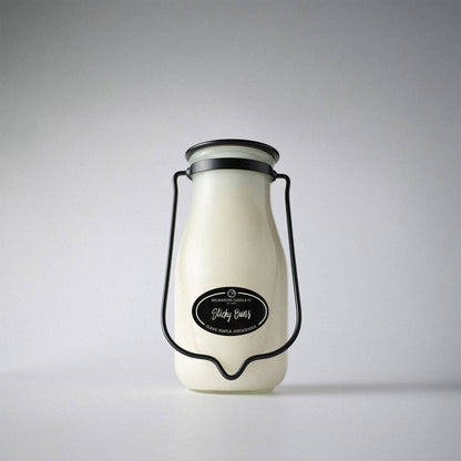 14 oz Milkbottle Candle: Sticky Buns
