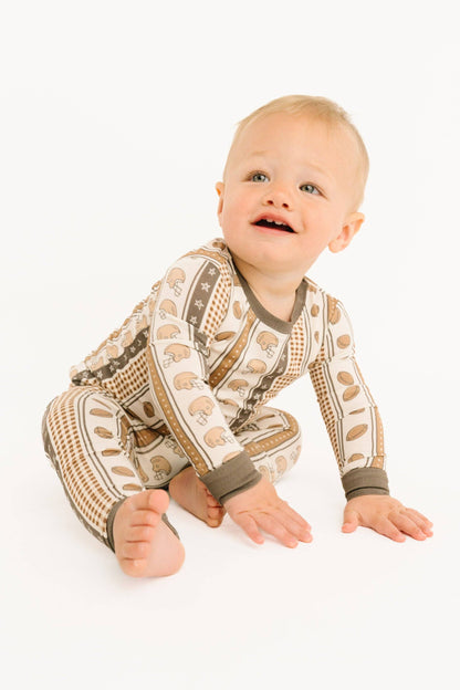 Touchdown Stripe Bamboo Set