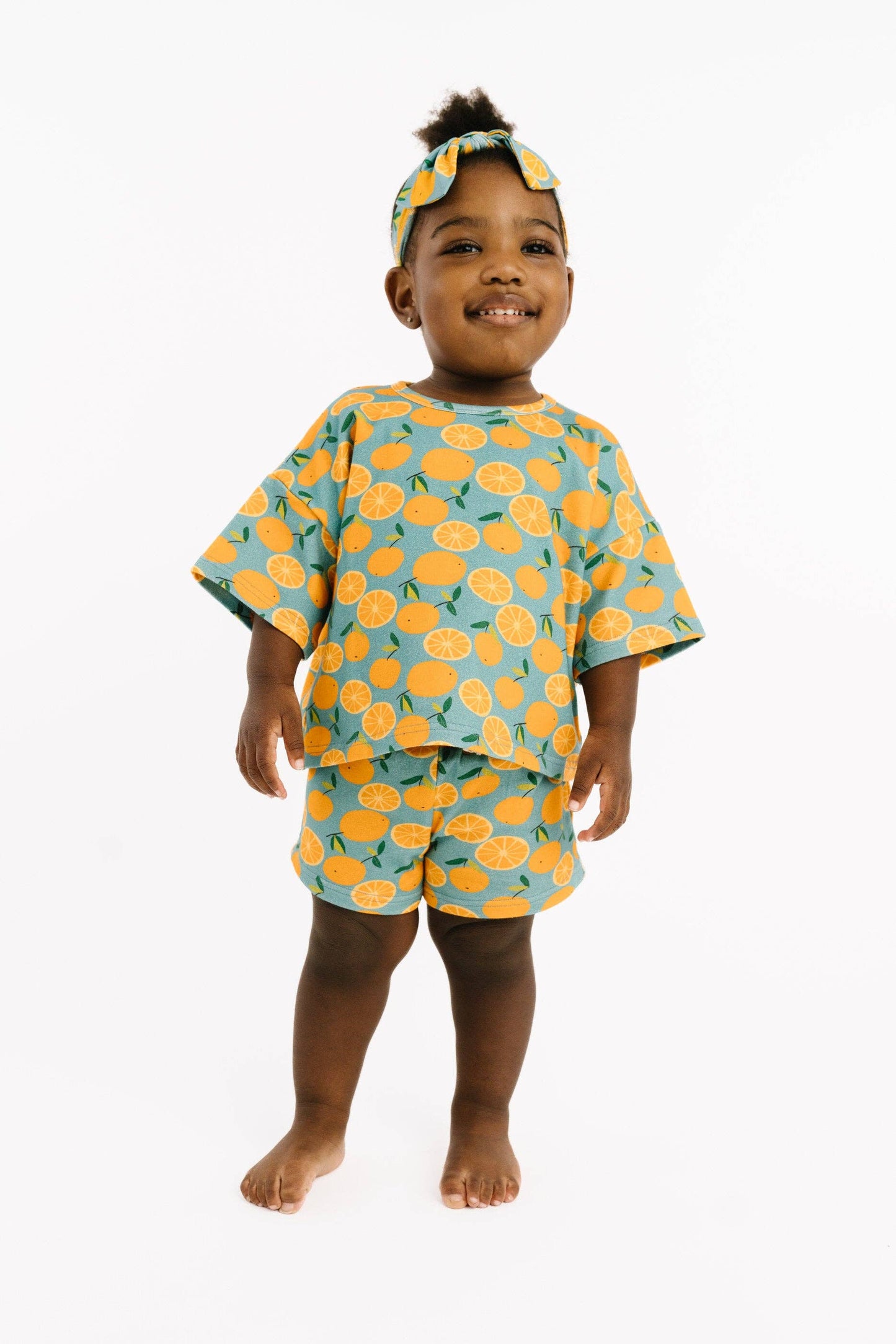 Orange Breeze Slouchy Set