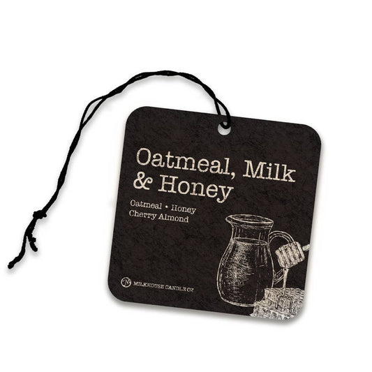 Milkhouse Candle Company - Car Freshener: Oatmeal, Milk & Honey