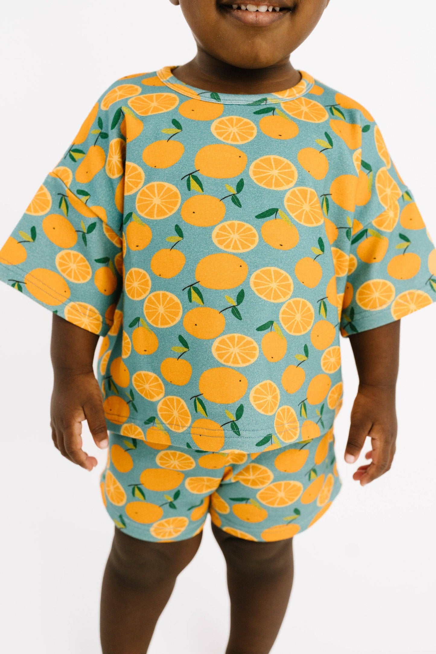 Orange Breeze Slouchy Set
