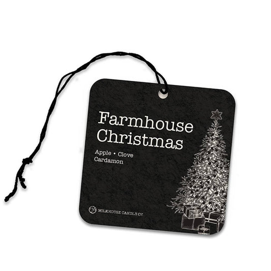 Milkhouse Candle Company - Car Freshener: Farmhouse Christmas
