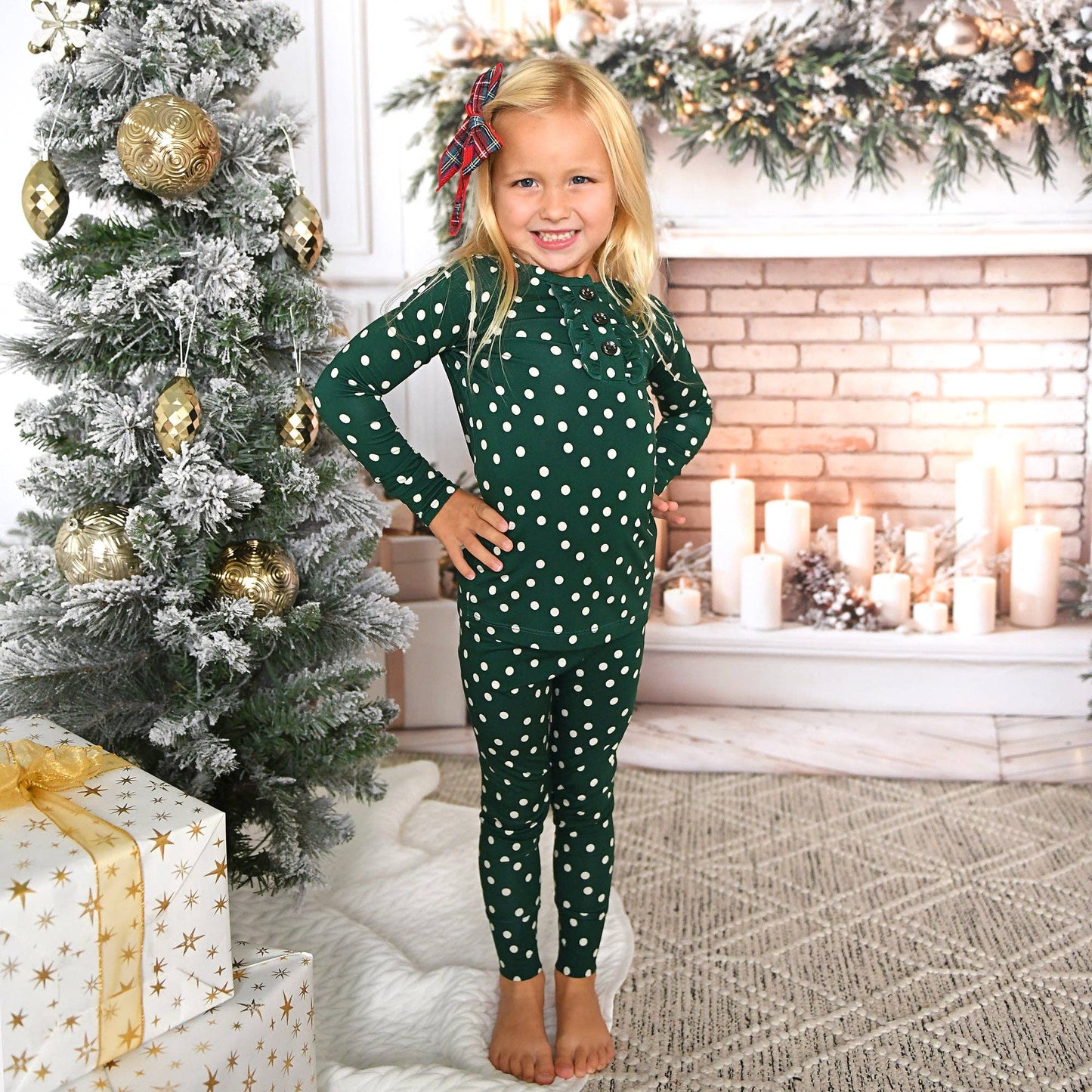 DOTTIE RUFFLE TWO PIECE