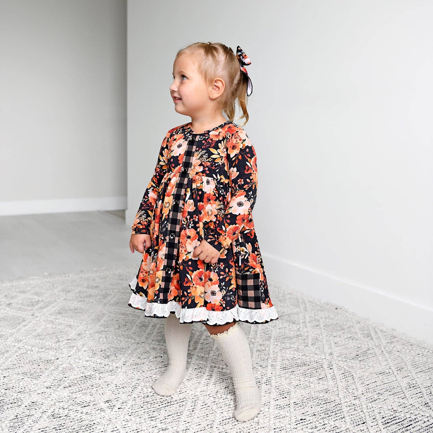 Renee Button Dress