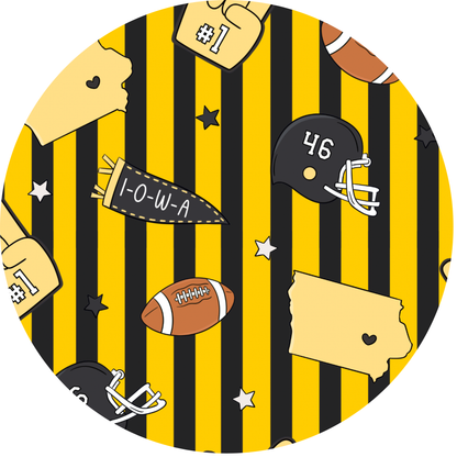 PREORDER Game Day in Iowa Kids Pajamas