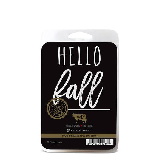 Milkhouse Candle Company - 5.5 oz Wax Melts Fall: Hello Fall