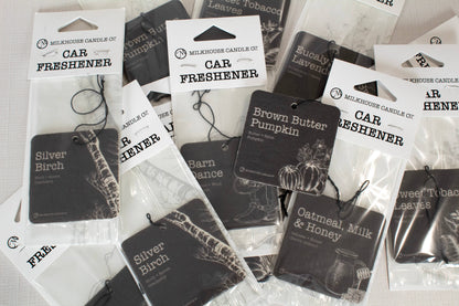Milkhouse Candle Company - Car Freshener: Oatmeal, Milk & Honey