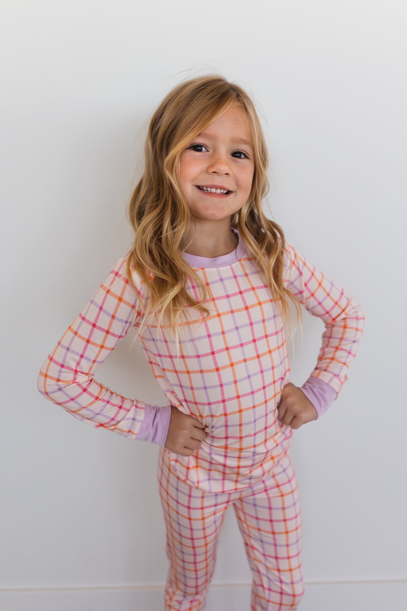Candy Plaid Two Piece Set