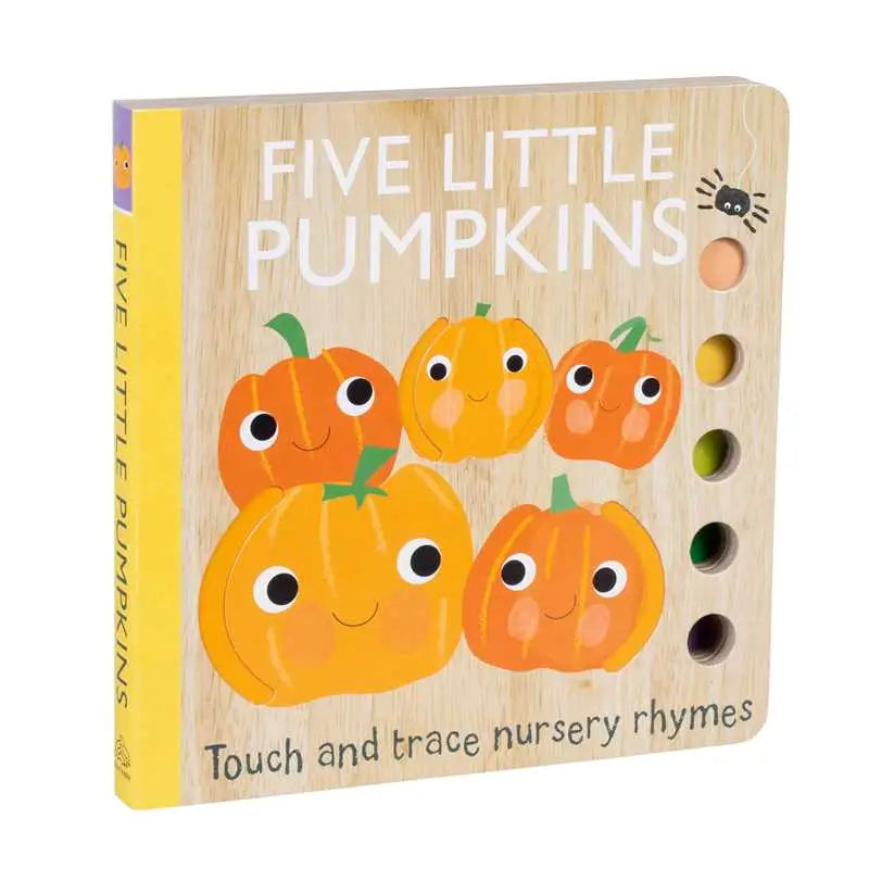 Touch and Trace Nursery Rhymes: Five Little Pumpkins By Editors of Silver Dolphin Books