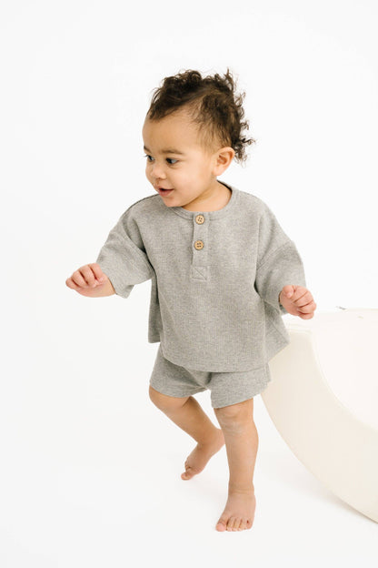 Stormy Waffle Slouchy Set