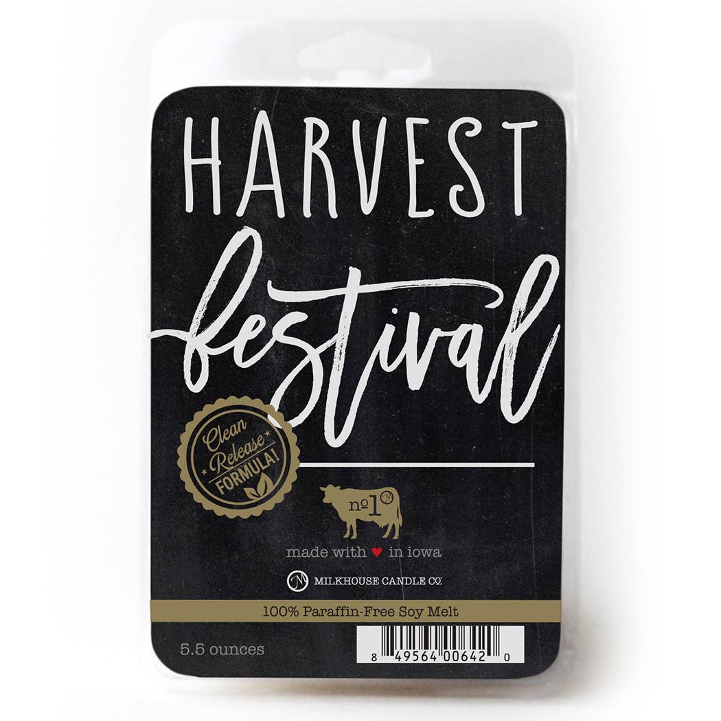 Milkhouse Candle Company - 5.5 oz Wax Melts Fall: Harvest Festival