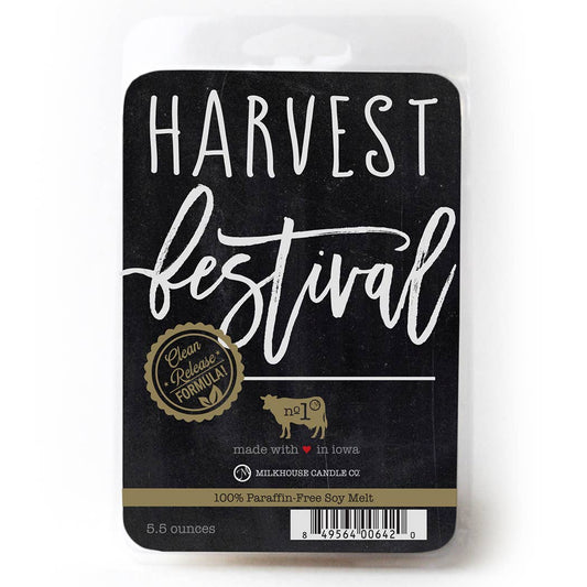 Milkhouse Candle Company - 5.5 oz Wax Melts Fall: Harvest Festival