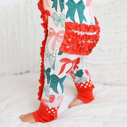 Belle Bows RUFFLE ZIP