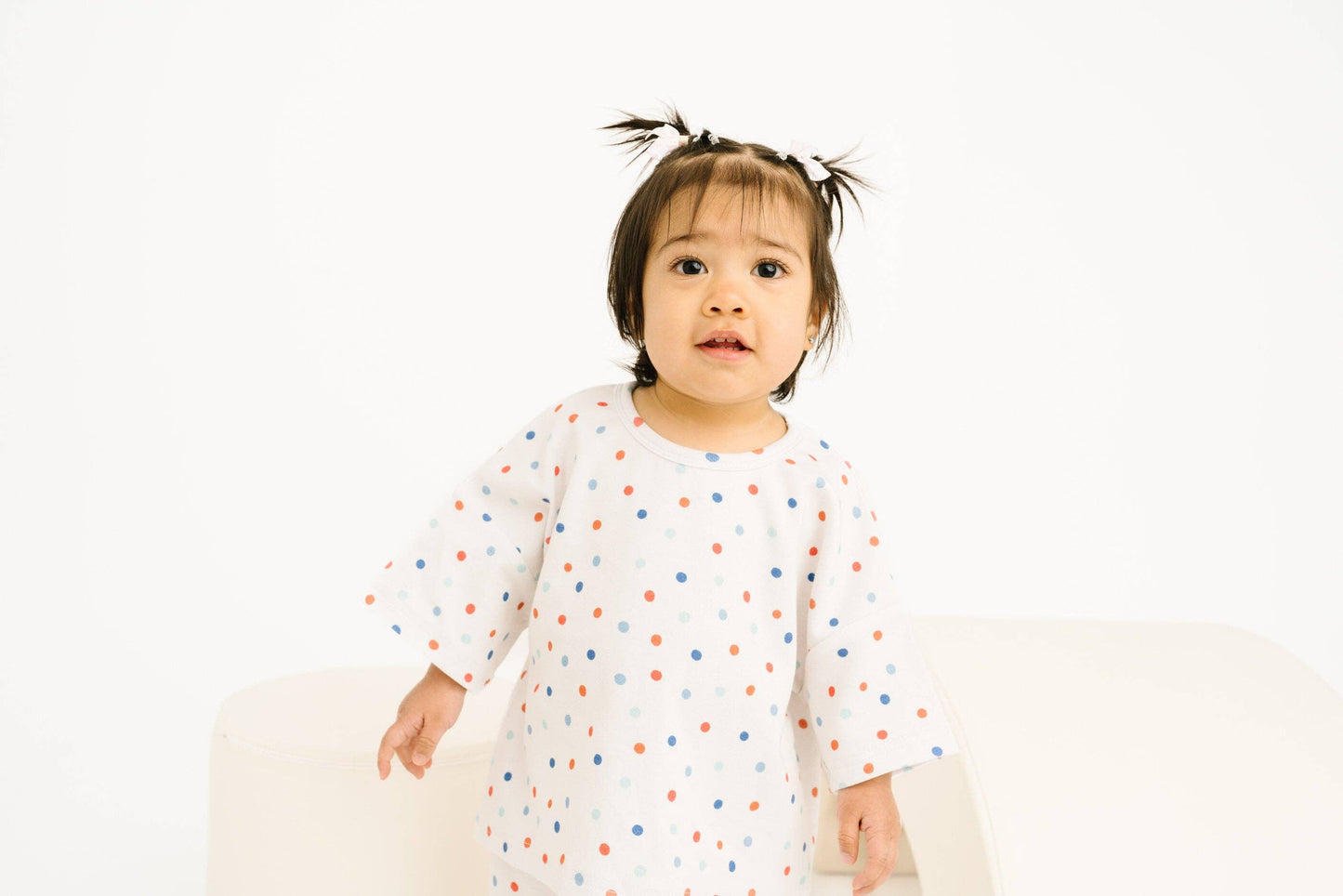 Patriotic Polka Dots Slouchy Set