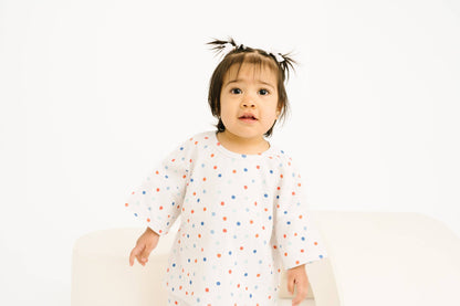 Patriotic Polka Dots Slouchy Set