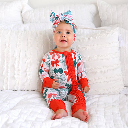 Belle Bows RUFFLE ZIP