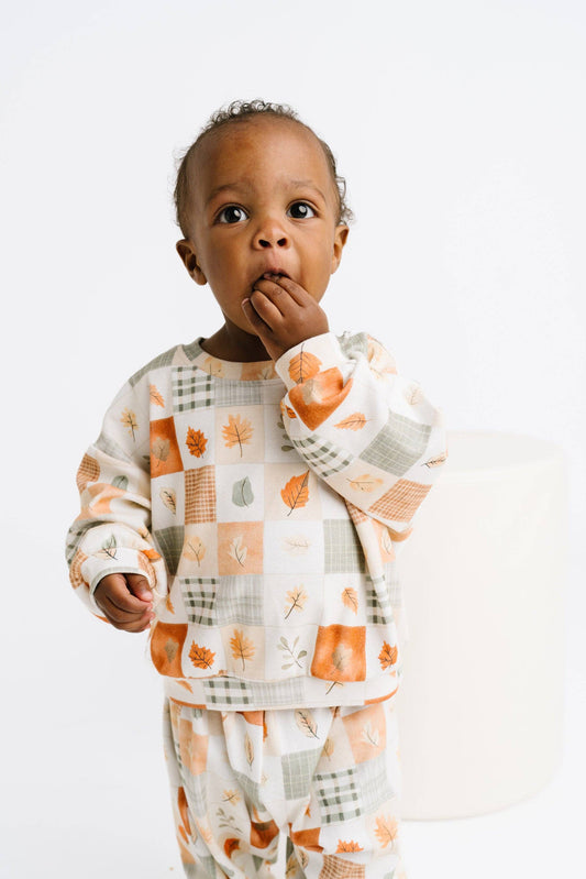 Autumn Patchwork Sweatsuit