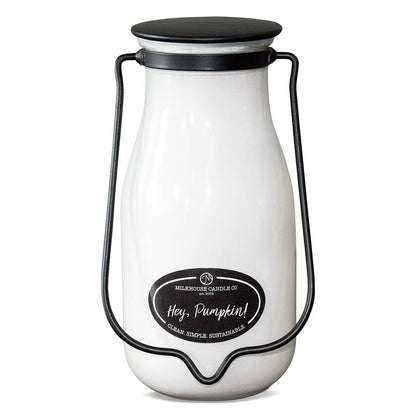 Milkhouse Candle Company - 14 oz Milkbottle Candle: Hey, Pumpkin!