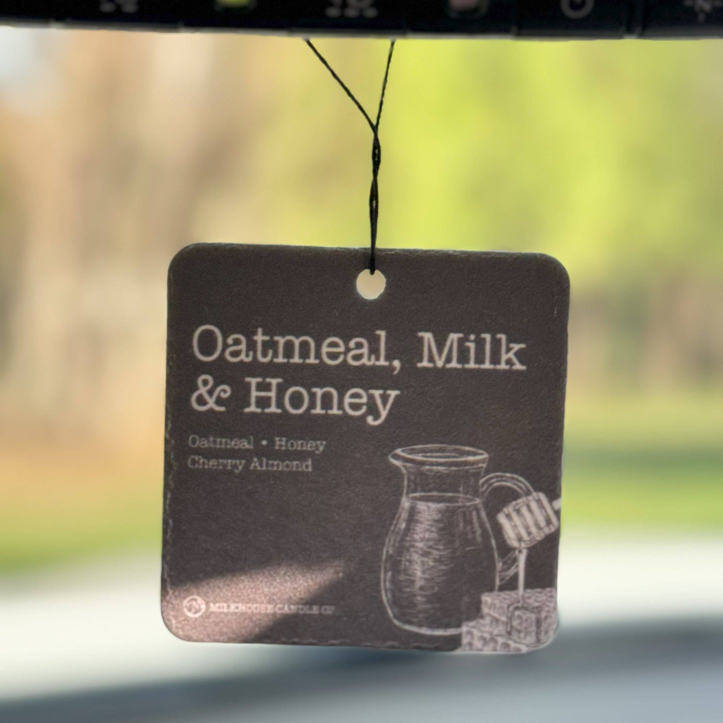 Milkhouse Candle Company - Car Freshener: Oatmeal, Milk & Honey