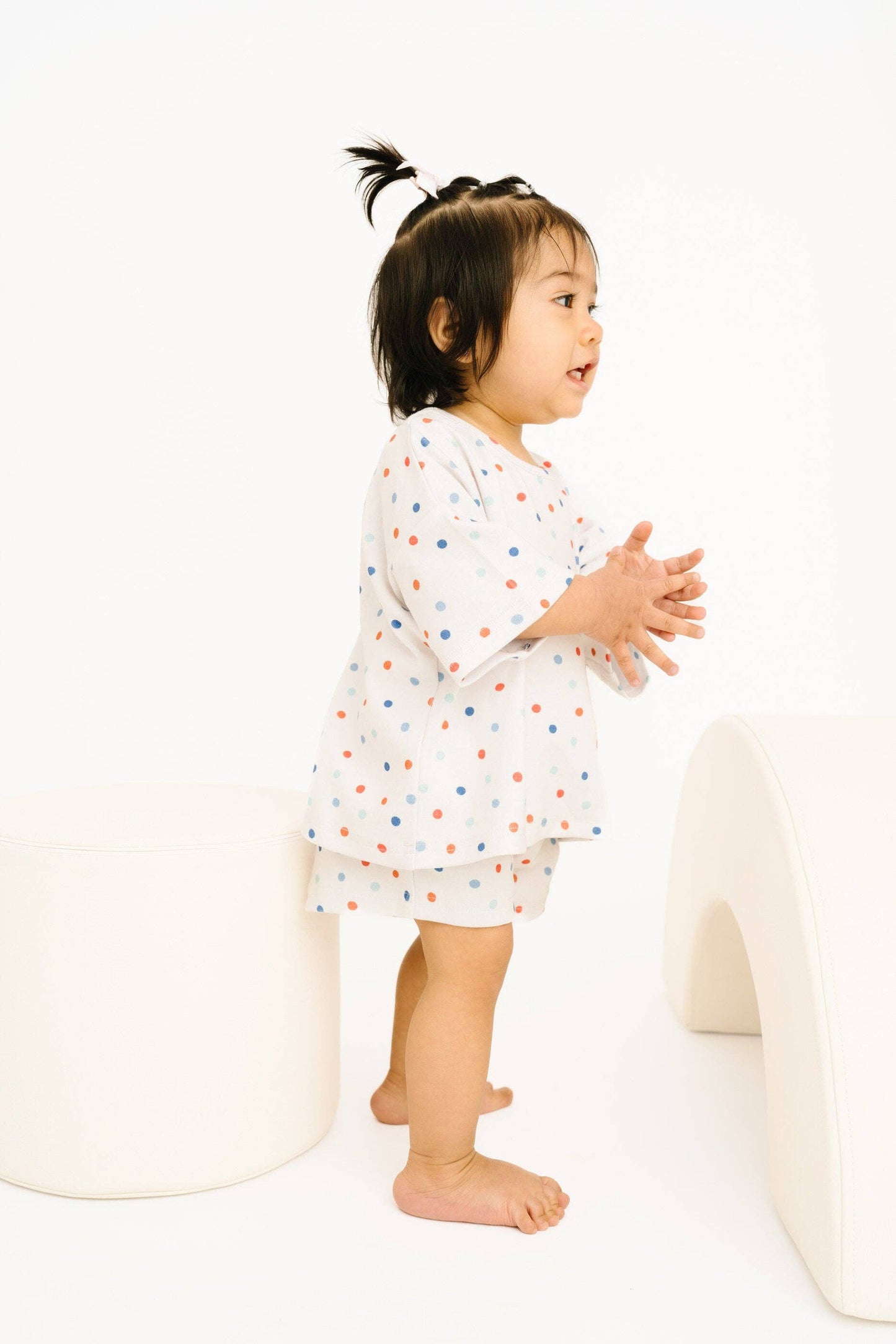 Patriotic Polka Dots Slouchy Set