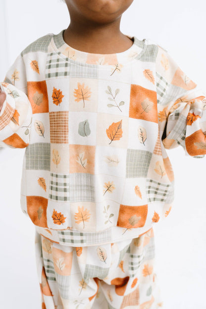 Autumn Patchwork Sweatsuit