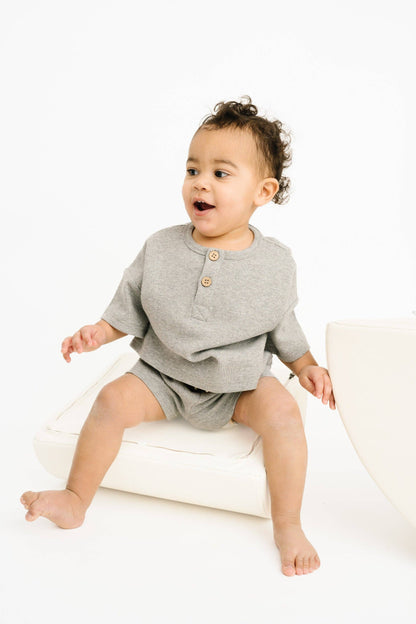 Stormy Waffle Slouchy Set
